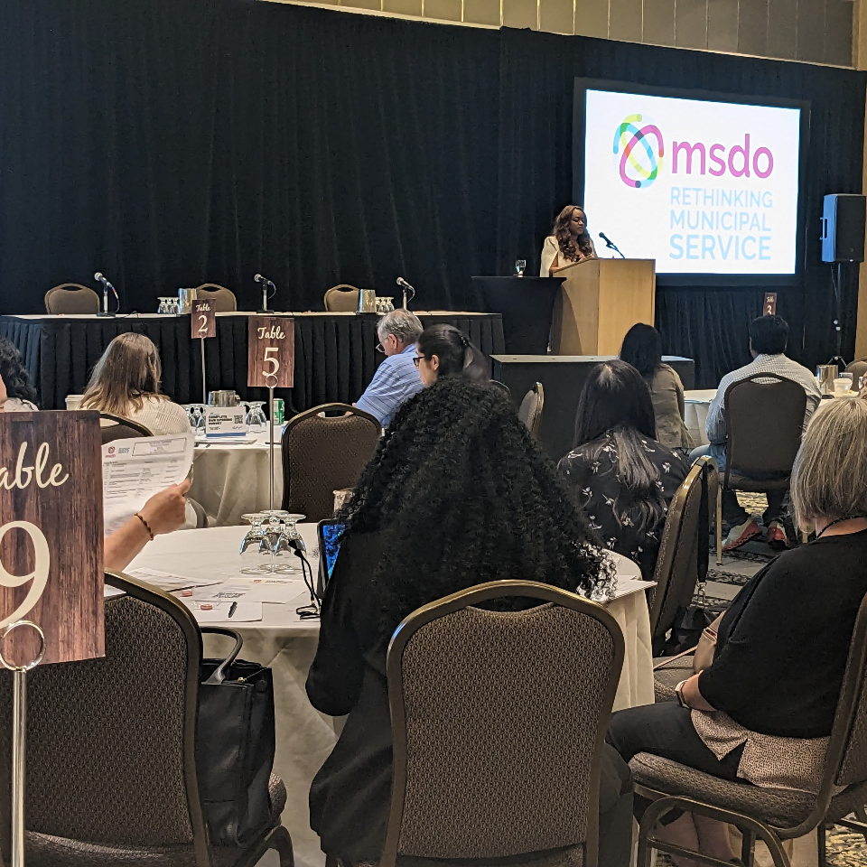 MSDO conference session photo