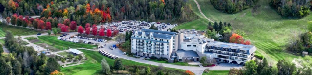 Drone view of the Hockley facility from the air