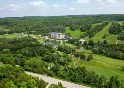 Hockley Valley Resort aerial photo